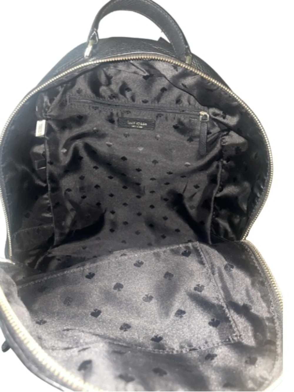 Kate Spade New York Jackson Large Pebbled Leather Backpack Black